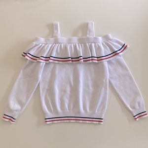 Janie & Jack off shoulder top.